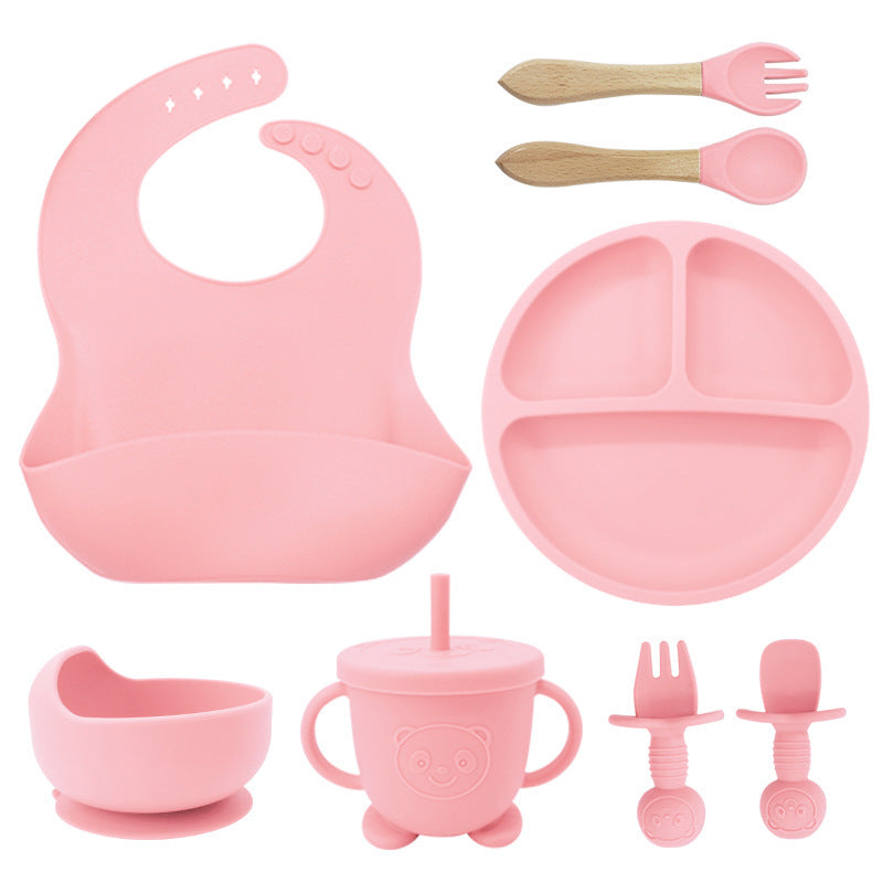 Set stoviglie in silicone da 8 pezzi