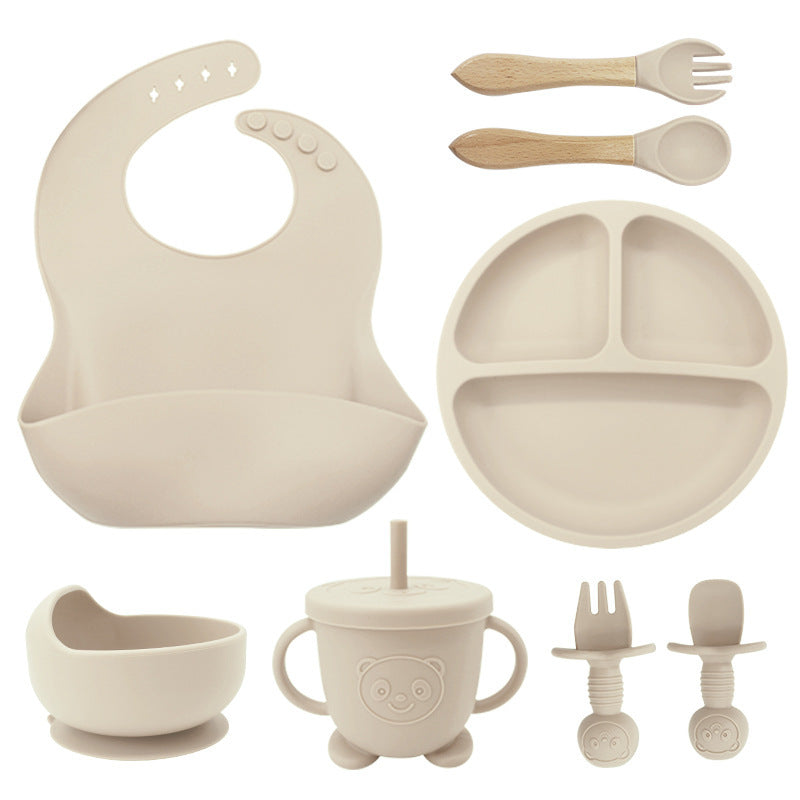 Set stoviglie in silicone da 8 pezzi