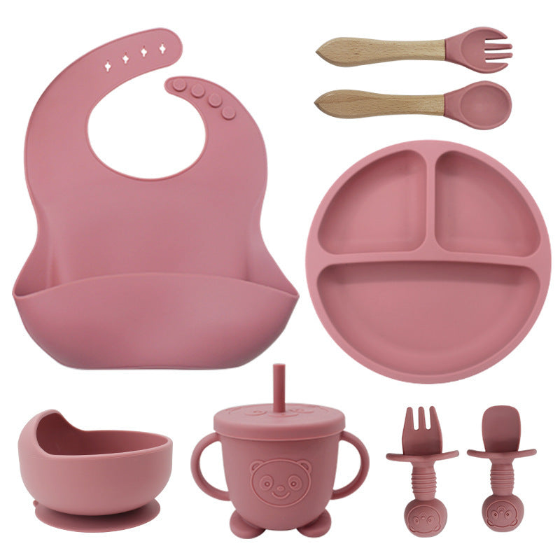 Set stoviglie in silicone da 8 pezzi