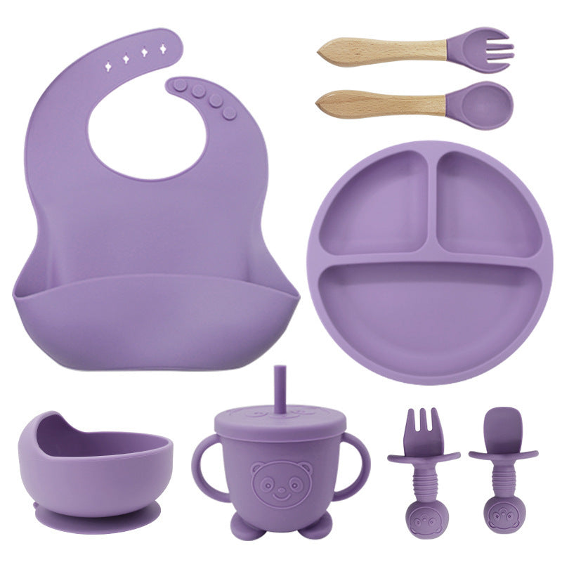 Set stoviglie in silicone da 8 pezzi