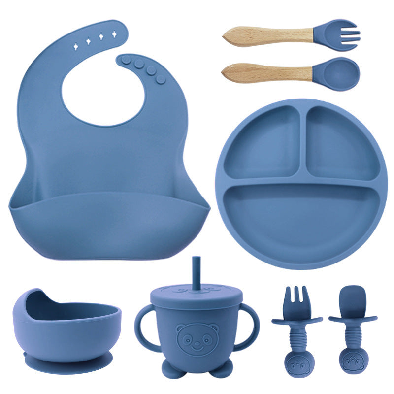 Set stoviglie in silicone da 8 pezzi