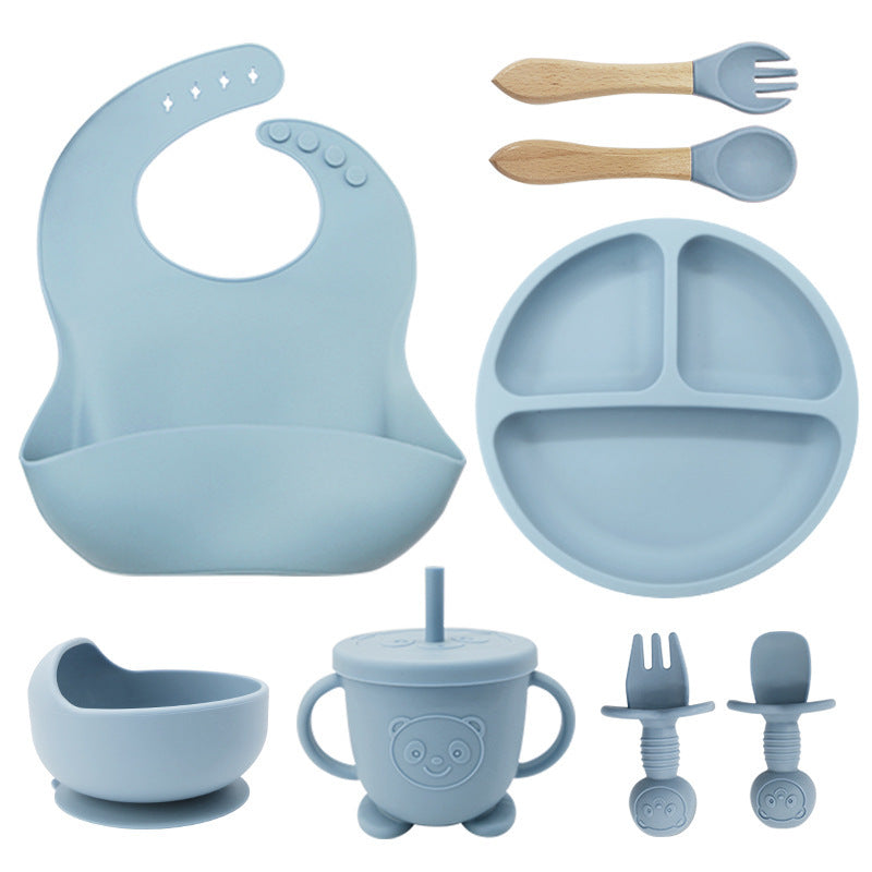 Set stoviglie in silicone da 8 pezzi